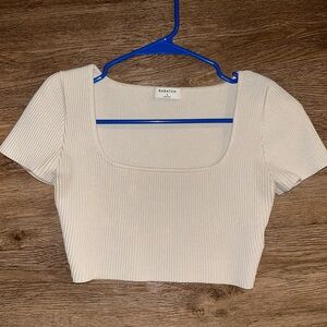 Aritizia: ripped contour crop top